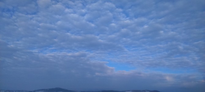 Zimsko jutro i prolećno nebo Zimsko jutro i prolećno nebo